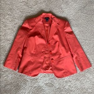 Ann Taylor Coral Blazer